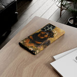 Rottweiler with Daisy Crown phone case | Tough Cases
