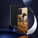 German Shorthaired Pointer Pointing Art Tough Phone Case