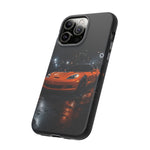 Orange C6 Neon Car Meet Tough Phone Case