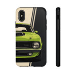 Cuda Shaker Hood Lime Light Tough Phone Case