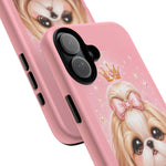 Shih Tzu Princess Kawaii Chibi Puppy Pet Dog Art Tough Phone Case