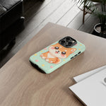Shiba Inu Kawaii Chibi Smile Pet Dog Art Tough Phone Case