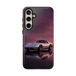 Soft White C3 Corvette Mauve Sky Phone Case