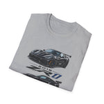 2019 C7 ZR1 Corvette Illustration T-Shirt | Sports Car Racing Graphic