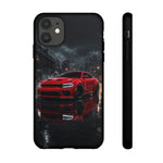 Charger Hellcat Widebody Red Rain Art Phone Case