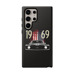 1969 Camaro SS American Flag Tough Phone Case Cover Gift Art