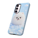 Samoyed Kawaii Snowball Chibi Pet Dog Breed Art Tough Phone Case