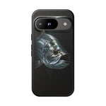 Tarpon Fishing Phone Case, Saltwater Portrait Black Cover, Gift