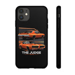 1969 GTO Judge Orange Muscle Car Tough Phone Case Cover Gift