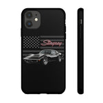 C3 Stingray Phone Case Black Sports Car Tough Cover Gift