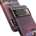 Soft White C3 Corvette Mauve Sky Phone Case
