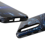 Skyline GT-R R34 Bayside Blue Tokyo Night Art Tough Phone Case
