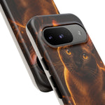 Burmese Golden Sable Portrait Art Tough Phone Case