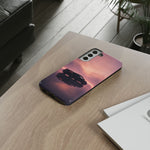 C8 Corvette Silhouette Pastel Horizon Case