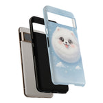 Samoyed Kawaii Snowball Chibi Art Tough Phone Case