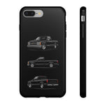 Black Silverado Classic Pickup Tough Phone Case for Chevy Truck Fans