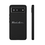 1957 Bel Air Chrome Script Emblem Tough Phone Case Cover Gift