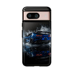Camaro ZL1 Phone Case, Blue Track Smoke Studio Cover