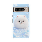 Samoyed Kawaii Snowball Chibi Pet Dog Breed Art Tough Phone Case