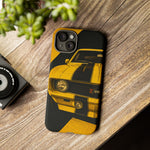 Z28 Yellow Camaro Retro Poster Tough Phone Case