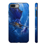 Sailfish Phone Case, Deep Sea Fishing Strike Tough Cover for Men