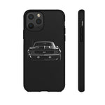 1969 Camaro Black Restomod Front Tough Phone Case Cover Gift