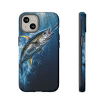 Yellowfin Tuna Phone Case, Deep Sea Fishing Tough Cover for Men