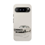 Impala White Studio Phone Case Studio Color Match Car Art