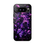 Chillout Floating Anime Girl Phone Case – Dreamy Vaporwave Aesthetic
