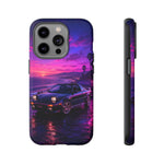 Retro JDM Sports Car Sunset MR2  phone case | Tough Cases