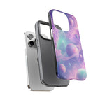 Pastel Galaxy Planet Vaporwave Art Tough Phone Case