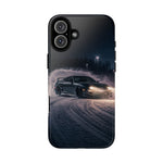 MK4 Supra Snow Drift Night Tough Phone Case