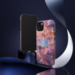 Floating Pool Deck Phone Case, Pastel Cloud 3D Render Cover