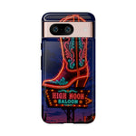 Neon Cowboy Boot phone case | High Noon Saloon design