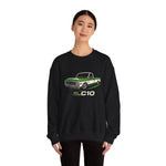 1972 Chevy C10 Pickup Truck Crewneck Sweatshirt Classic Vintage Gift