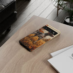 German Shorthaired Pointer Pointing Art Tough Phone Case