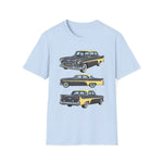 1956 DeSoto Fireflite Classic Car Trio T-Shirt | Vintage Retro Auto Tee