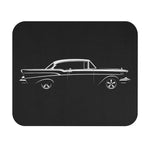 Classic 1957 Bel Air Car Mouse Pad | Retro Chevy Silhouette