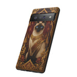 Siamese Cat Thai Royal Portrait Art Tough Phone Case