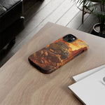 Land Cruiser FJ40 Classic 4x4 Red Rock Canyon Art Tough Phone Case