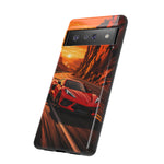 Red C8 Desert Canyon Sunset Phone Case Tough Case