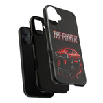 Tri-Power Classic Muscle Car GTO phone case | Retro Automotive Graphic