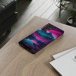 2 Rounds Canada Retina Artwork Vaporwave Phone Case – Landscape Aesthetic