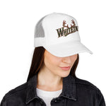 Whitetail Trucker Hat Deer Hunting Camo Foam Hat Buck Antlers Outdoors Snapback Cap