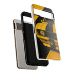 Z28 Yellow Camaro Retro Poster Tough Phone Case