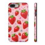 Strawberry Pattern Phone Case | Tough Cover