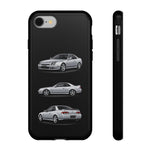 Silver Prelude Sports Coupe Tough Phone Case for JDM Fans