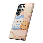 Milk Cookie Phone Case Cute Food Kawaii Tough Cover Gift Art