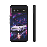 Supra Mk3 Turbo Night Tough Phone Case| Vaporwave 80s Racing Skyline
