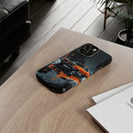 1966 GTO Orange Rainy City Tough Phone Case Cover Gift Art